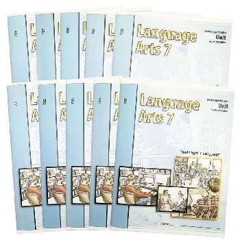 Language Arts LightUnit 701-710 Set Sunrise 2nd Edition