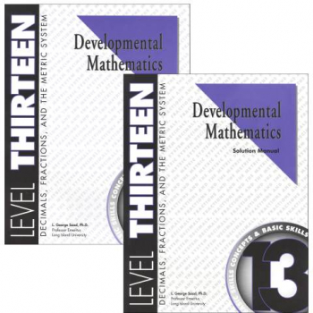 Developmental Math Level 13 Teacher & Student