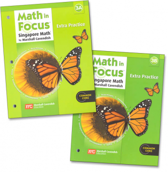 Math in Focus Gr 3 Extra Practice A & B Set