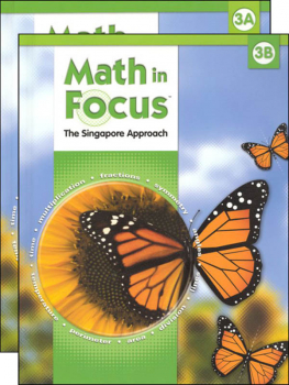 Math in Focus Grade 3 Student Book A & B Set