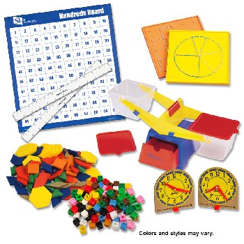 Manipulative Kit 1 (Basic Plastic Pattern Blocks, NO Optional Items)