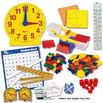 Manipulative Kit 2 (Basic Plastic Pattern Blocks, Optional Items)