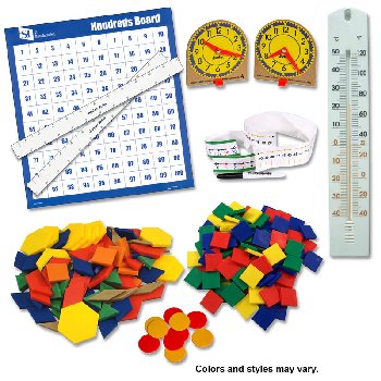 Manipulative Kit 3 (Basic Plastic Pattern Blocks, NO Optional Items)