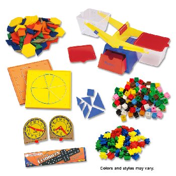 Manipulative Kit K (Basic Plastic Pattern Blocks, NO Optional Items)