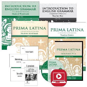 Memoria Press Prima Latina with Grammar Complete Set