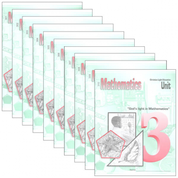 Mathematics LightUnit 301-310 Set Sunrise Edition