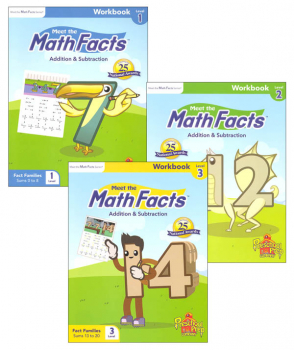 Meet the Math Facts +/- Workbook Package