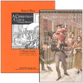 Christmas Carol Novel-Ties Study Guide & Book Set