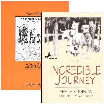 Incredible Journey Novel-Ties Study Guide & Book Set