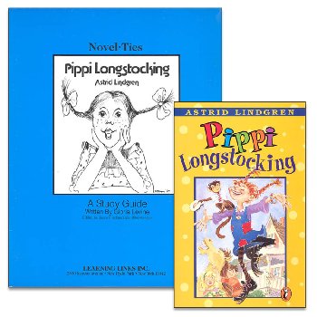 Pippi Longstocking Novel-Ties Study Guide & Book Set
