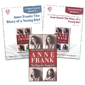 Novel Units Anne Frank Diary Young Girl Set