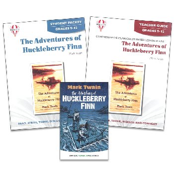 Novel Units Adventures of Huck Finn Set