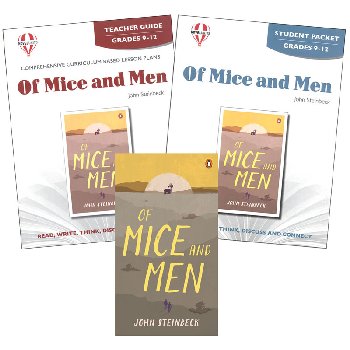 Novel Units Of Mice and Men Set