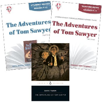 Novel Units Adventures of Tom Sawyer Set