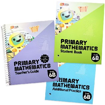 Primary Math 2022 Grade 6B Semester Set
