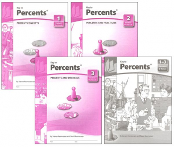 Key to Percents complete set workbooks + keys