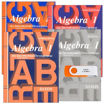 Saxon Algebra 1 with Solutions & Mastering Algebra