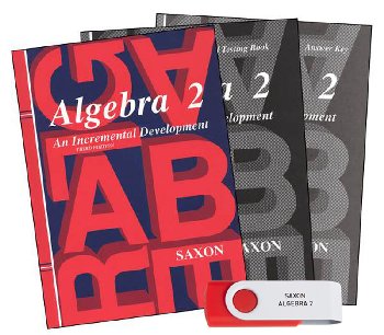 Saxon Algebra 2 & Mastering Algebra USB Package