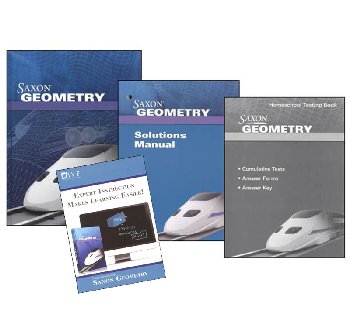 Saxon Geometry + DIVE CD-ROMs