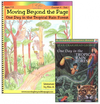 One Day in the Tropical Rain Forest Literature Unit Package