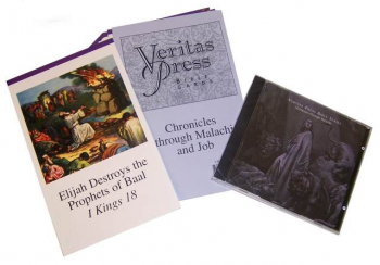Veritas Bible Chronicles through Malachi Home School Kit with CD
