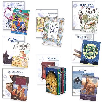 Veritas Press Literature Grade 3 Literature Package with Narnia Book Set