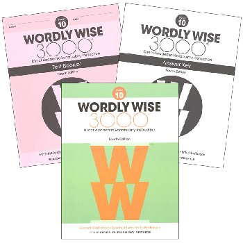 Wordly Wise 3000 4th Edition Book 10 Set