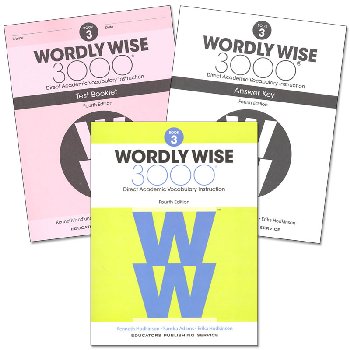 Wordly Wise 3000 4th Edition Book 3 Set